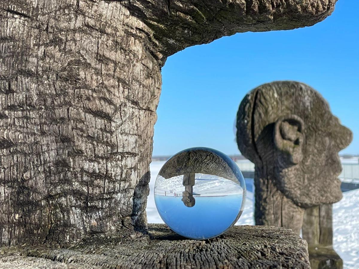 Urlaub nahe der Peene nähe der Ostsee Rustow Exterior foto